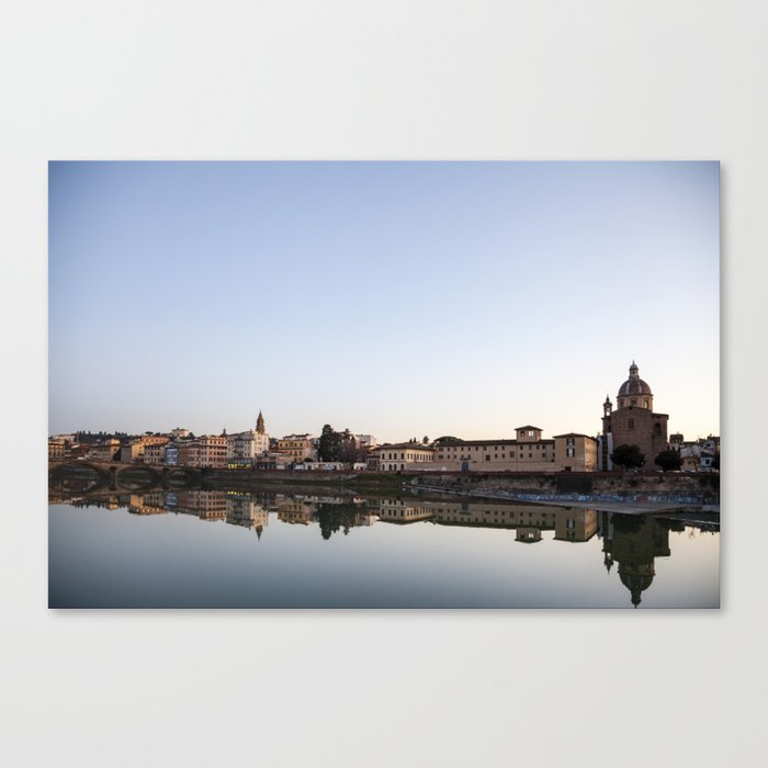 Florence at Dusk  |  Travel Photography Canvas Print