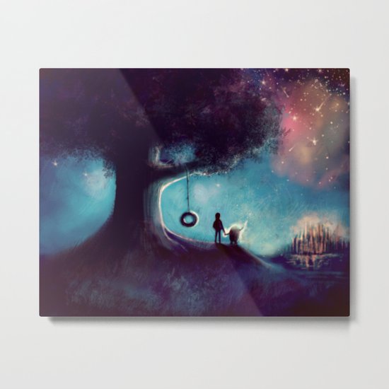 That's where you came from ! Metal Print