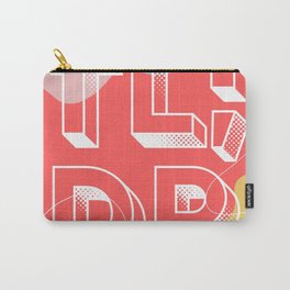 Modern retro TL;DR Carry-All Pouch
