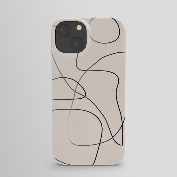 Abstract Line I iPhone Case