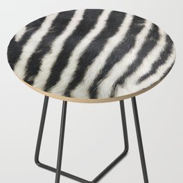 Zebra print Side Table