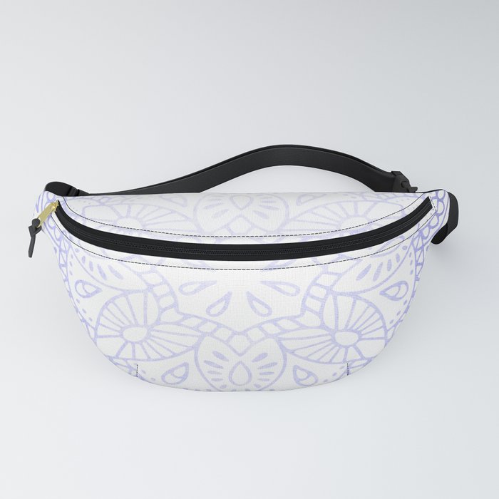 Very Peri 2022 Color Of The Year Violet Pretty Periwinkle Mandala Fanny Pack