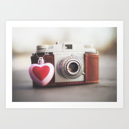♥ Kodak Pony Vintage Camera Art Print