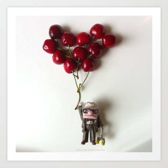 Up Pixar toys Art Print