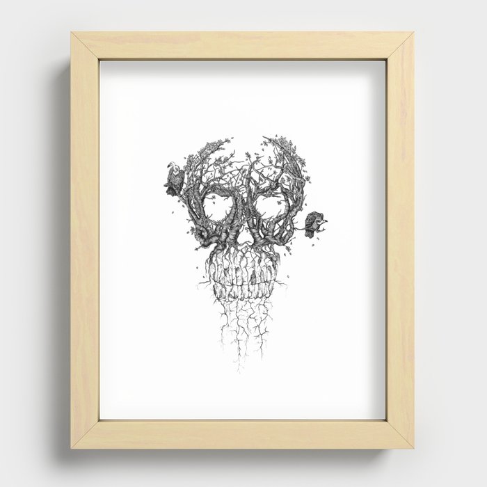 The Vulture Tree Recessed Framed Print