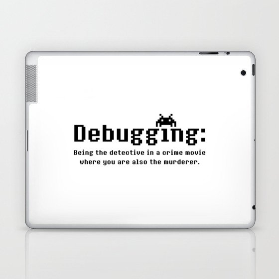 Debugging Definition Laptop & iPad Skin