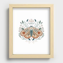 Spring Moth Recessed Framed Print