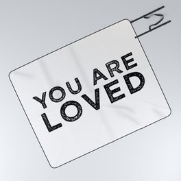You Are Loved Picnic Blanket