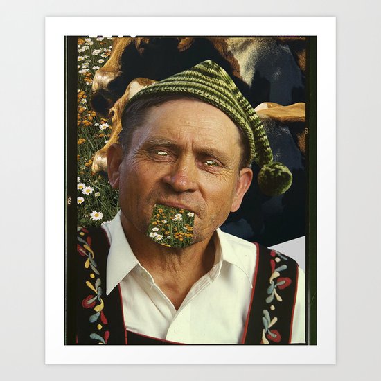 Strange Portrait Art Print