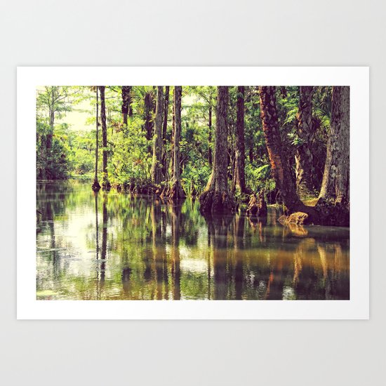 The River of Grass Art Print