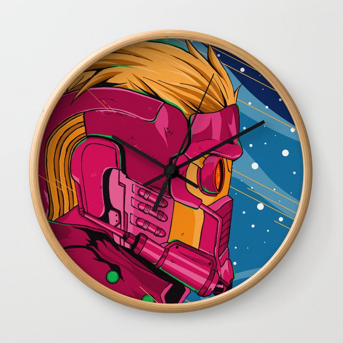 Starlord Guardians of the galaxy Wall Clock