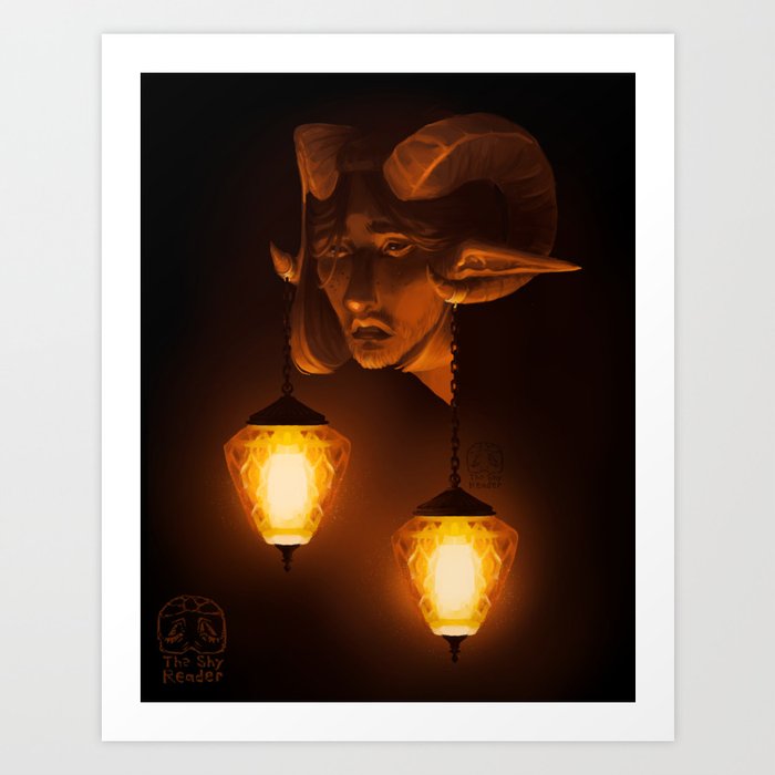 Lanterns Art Print