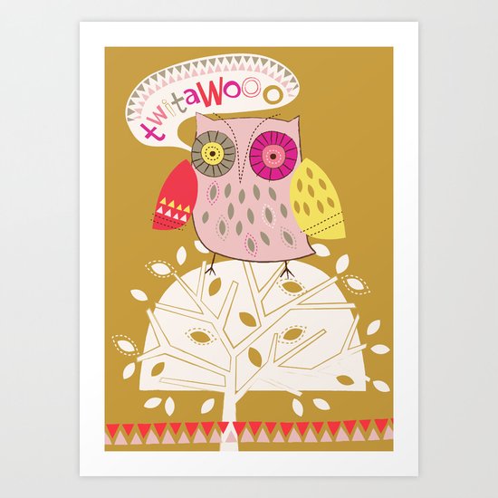 Twitawoo Art Print
