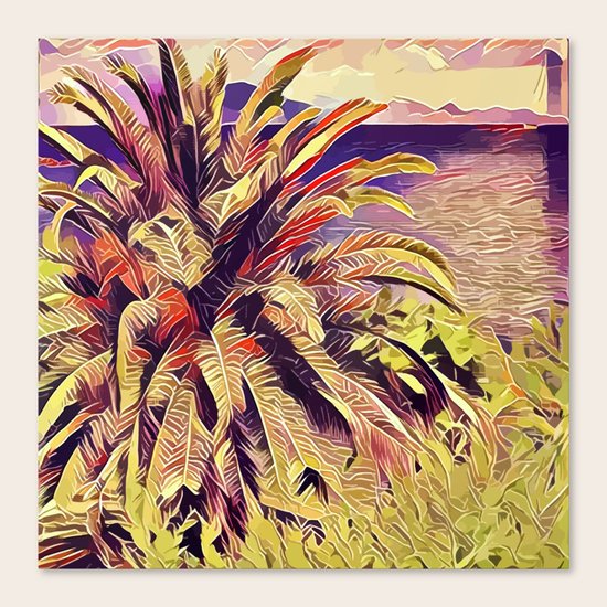 Palm Beach Canvas Print