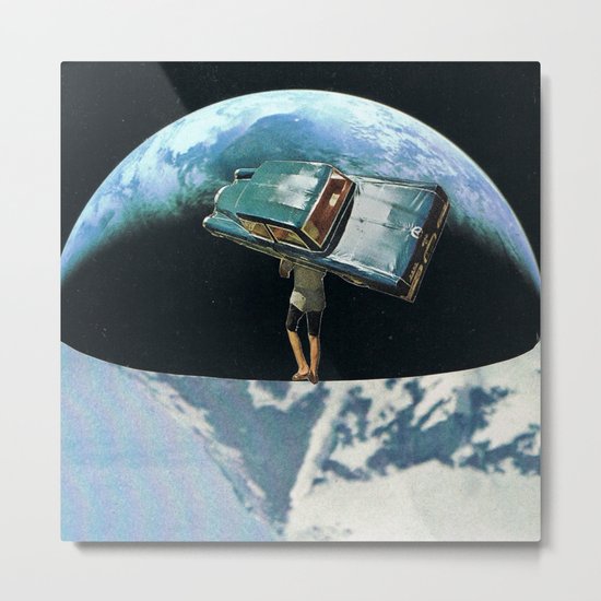 NO CARS GO... (demo) Metal Print
