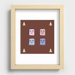 Friendly ghosts  Recessed Framed Print