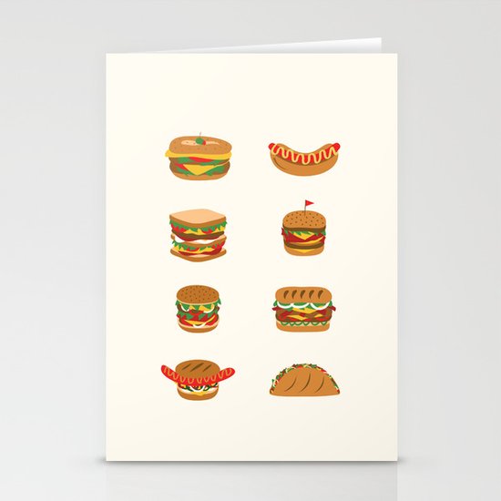 Stay hungry Stationery Cards