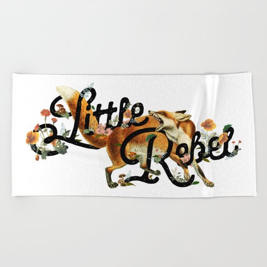 Little Rebel Beach Towel