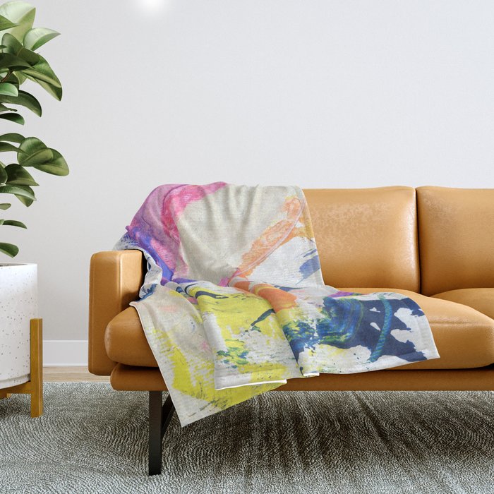 abstract dreamworld N.o 2 Throw Blanket