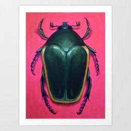 Fig Eater Beetle Art Print