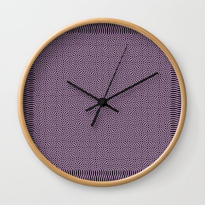 Grandma's Knitting Pattern Wall Clock