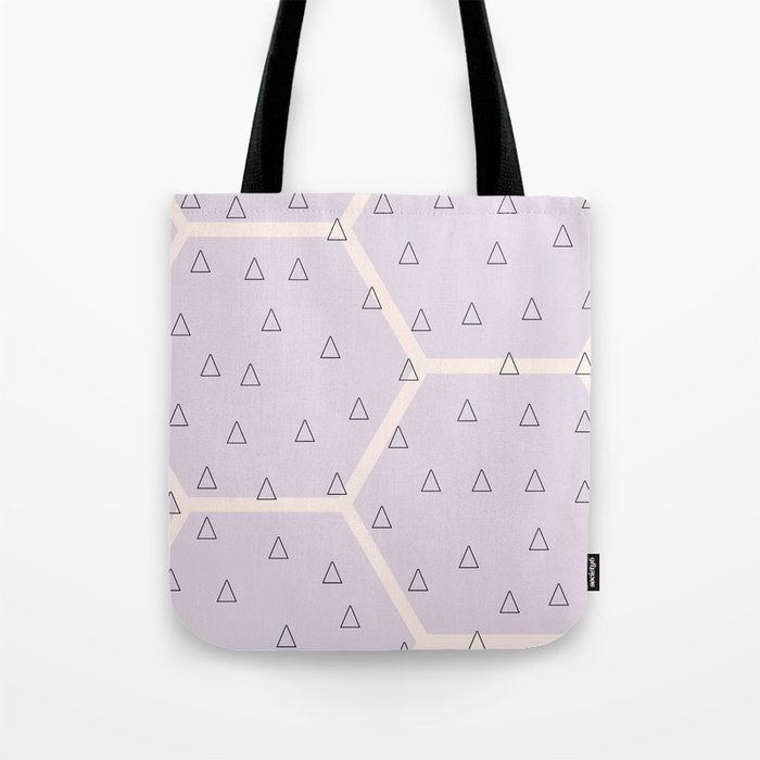 Polygon meets triangle Tote Bag