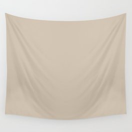 Light Brown, Taupe Solid Color Pairs with Valspar America Hopsack Brown Beige 3003-10B Wall Tapestry