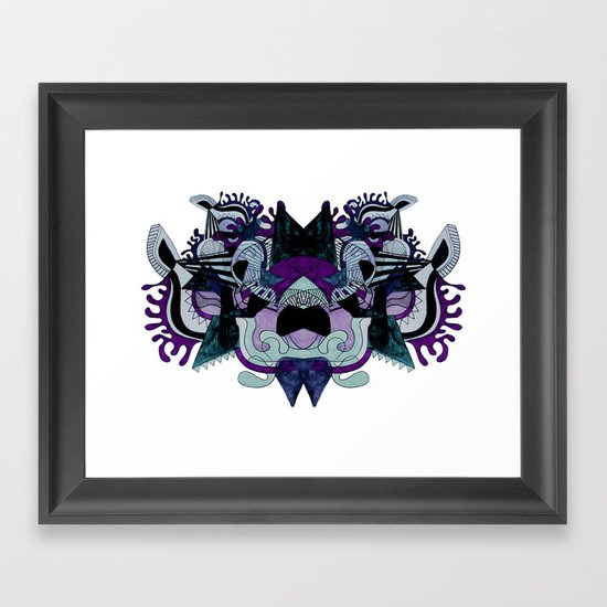 ILLUSTRATED DREAMS (CAN YOU SEE A BEAR? )3 Framed Art Print