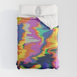 Abstract World Duvet Cover