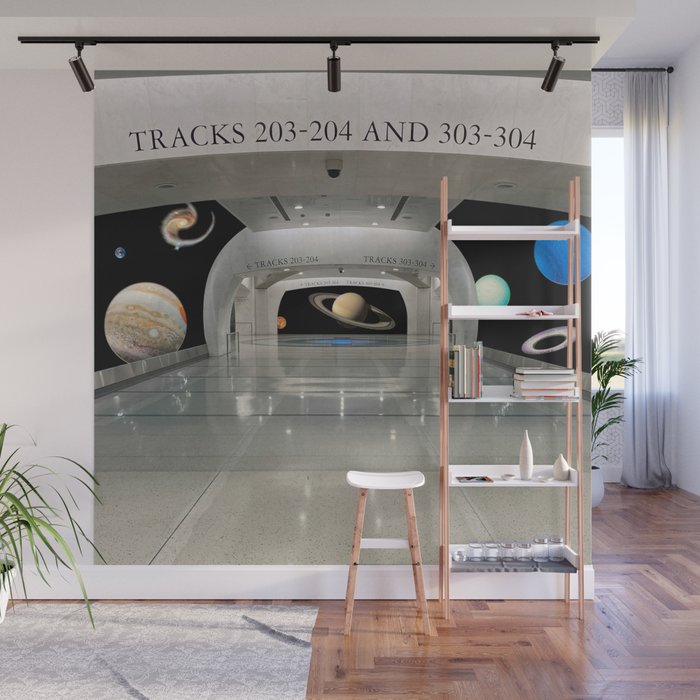 Grand Central Space Station Wall Mural