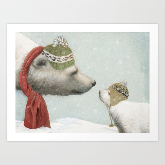 First Winter Art Print