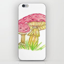 Mushrooms iPhone Skin