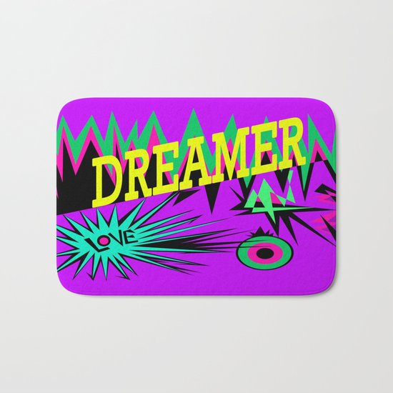 Keep Calm and Dream | Sweet Dreams my Love Bath Mat