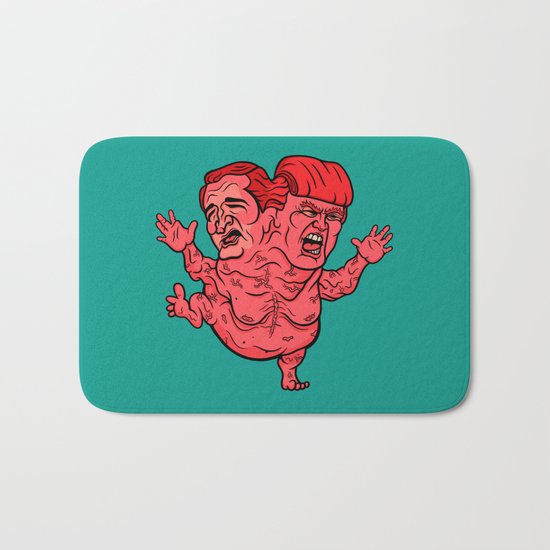 The GOP's 2-Headed Monster Bath Mat