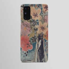 Blue Winter Florals Android Case