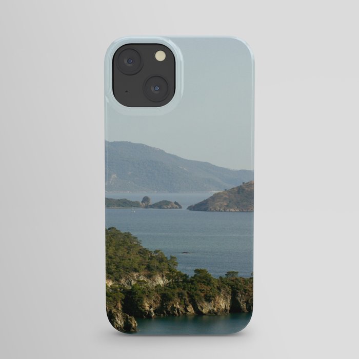 Gocek Fethiye Bay Islands Landscape Photograph iPhone Case