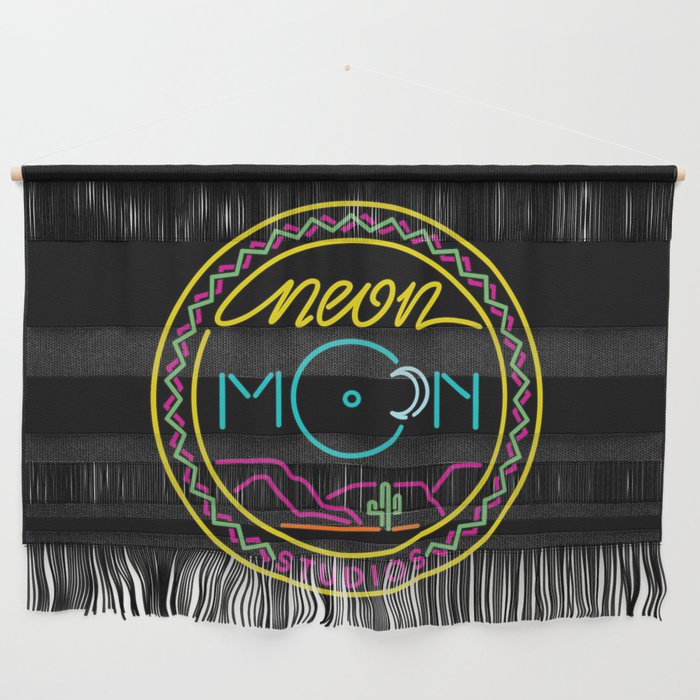 Neon Moon Studios Logo Rectangle Wall Hanging