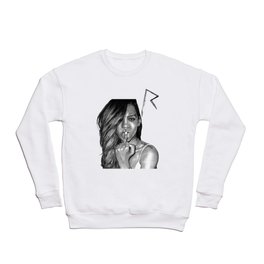 RnB queen Rihanna. Crewneck Sweatshirt
