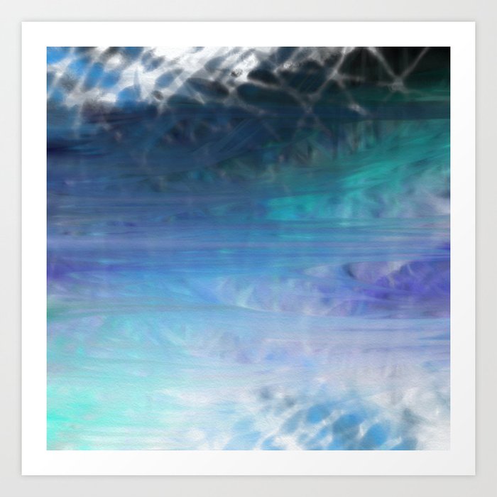 Fragment 14: Joy- Above, Below, Reflected, Refracted Art Print