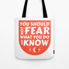 Fear Tote Bag