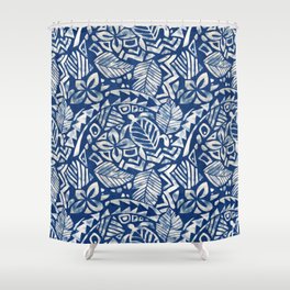 Hawaiian tribal pattern Shower Curtain