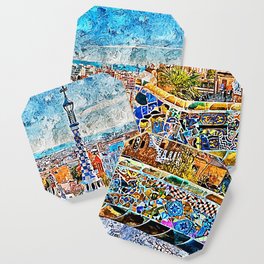 Barcelona, Parc Guell Coaster