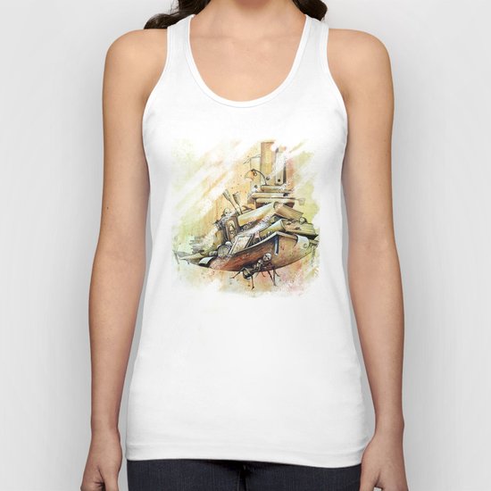 school Unisex Tank Top