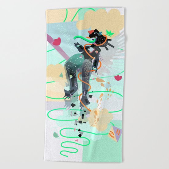 fly Beach Towel