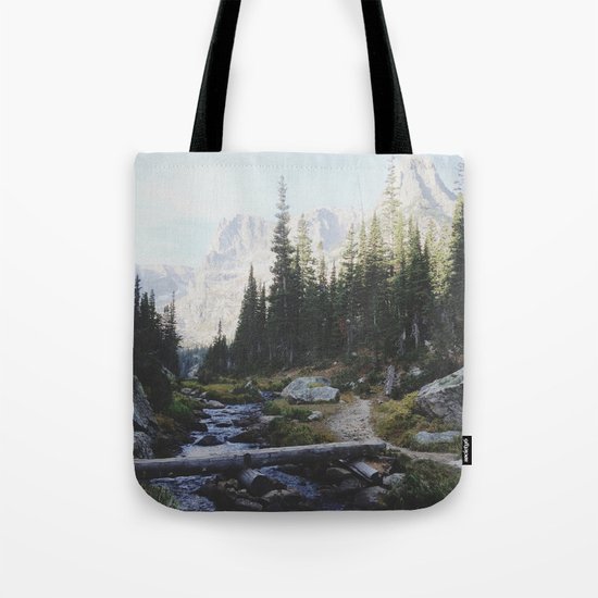 Rocky Mountain Creek Tote Bag