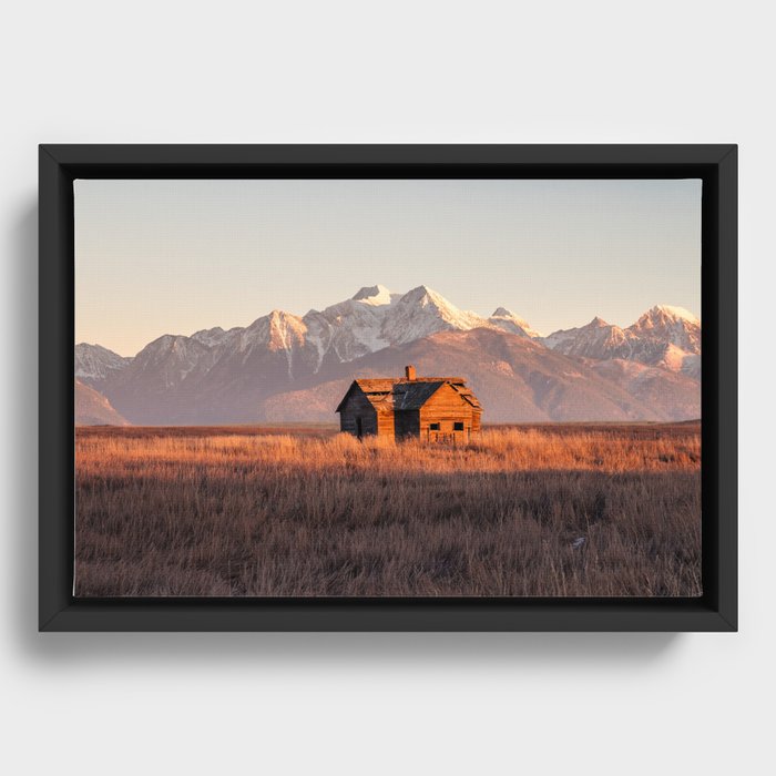 The Homestead  Framed Canvas