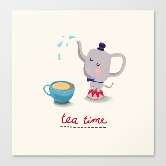 Teatime Canvas Print