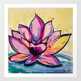 Lotus I Art Print