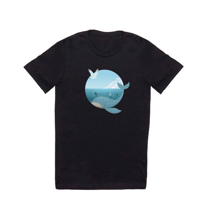 Whale & Seagull (US and THEM) T Shirt