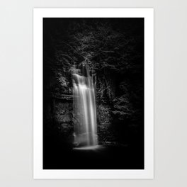 Glencar Waterfall Art Print